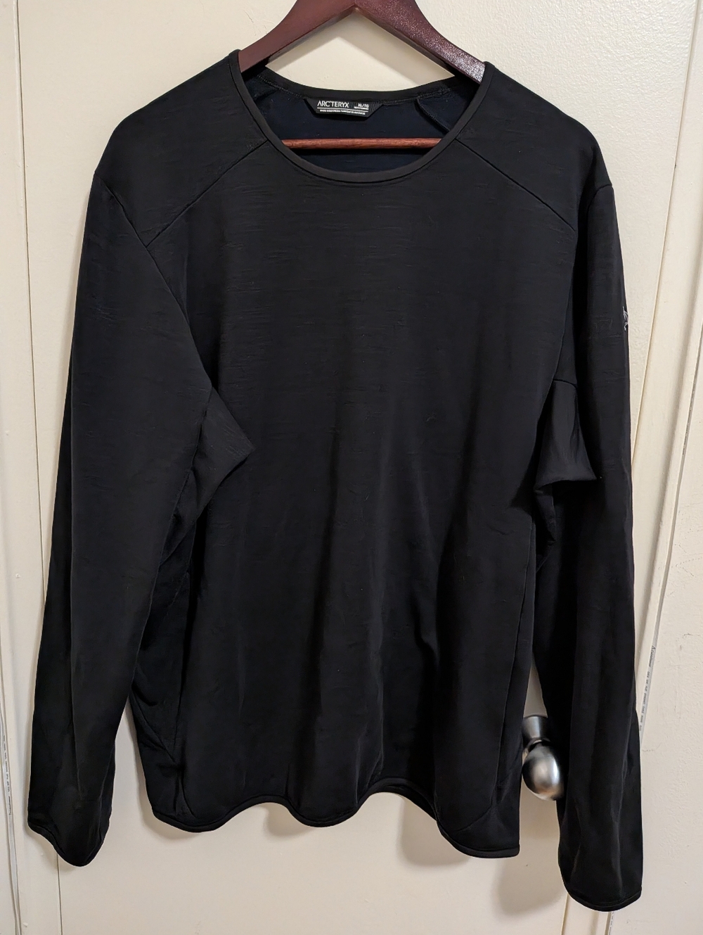 Arcteryx Kyanite AR Tech Wool Crew Neck 2022 Size XL Arc'teryx